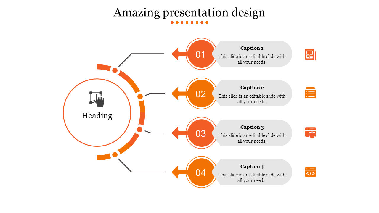amazing presentation design-Orange